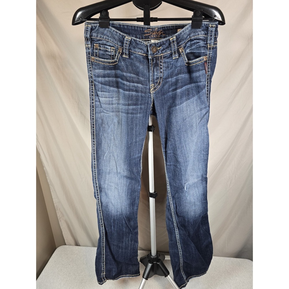 Silver Jeans Frances 18" Bootcut Stretch Size 32x33